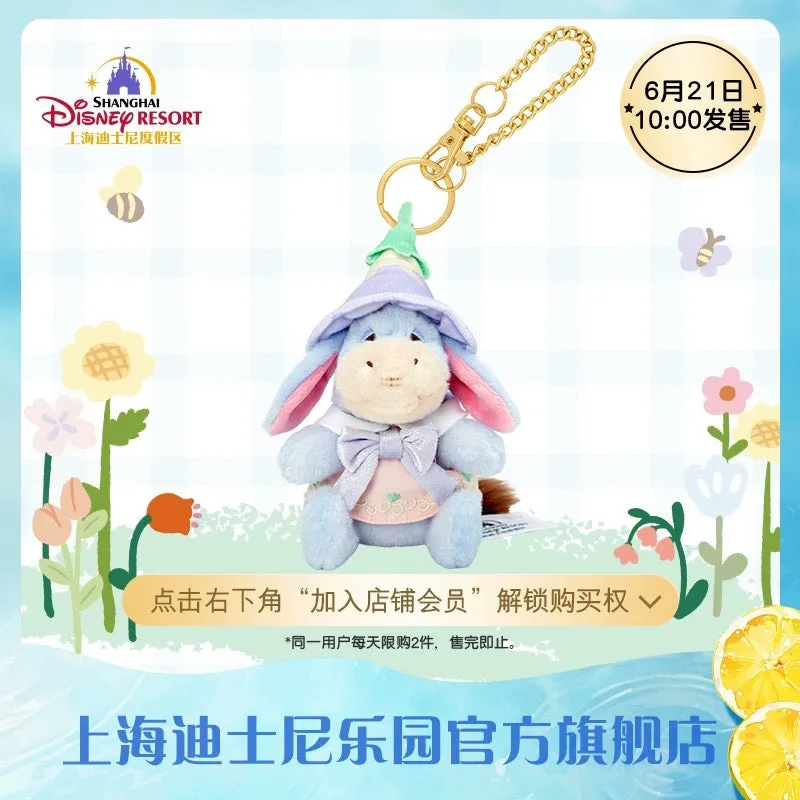 SHDL - Winnie the Pooh & Friends Summer 2024 Collection x Eeyore Plush Keychain