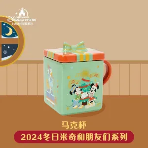 SHDL - Winter Mickey & Friends 2024 Collection x Mug with Lid