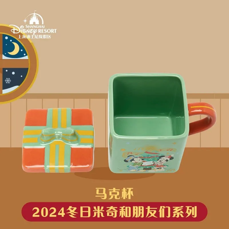SHDL - Winter Mickey & Friends 2024 Collection x Mug with Lid