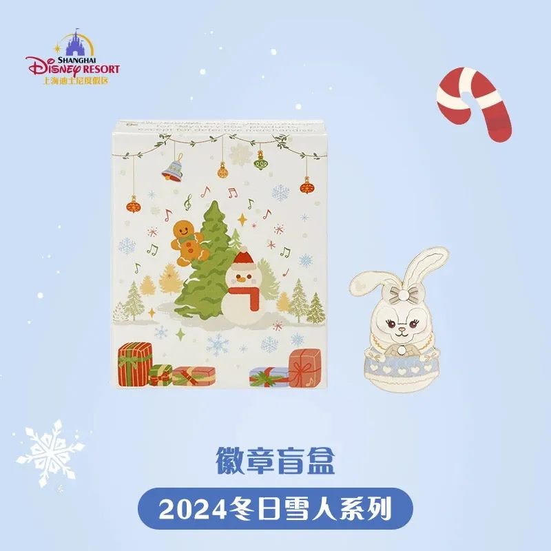 SHDL - Winter Mickey & Friends Snowman 2024 Collection x Mickey, Duffy & Friends Mystery Pin Box