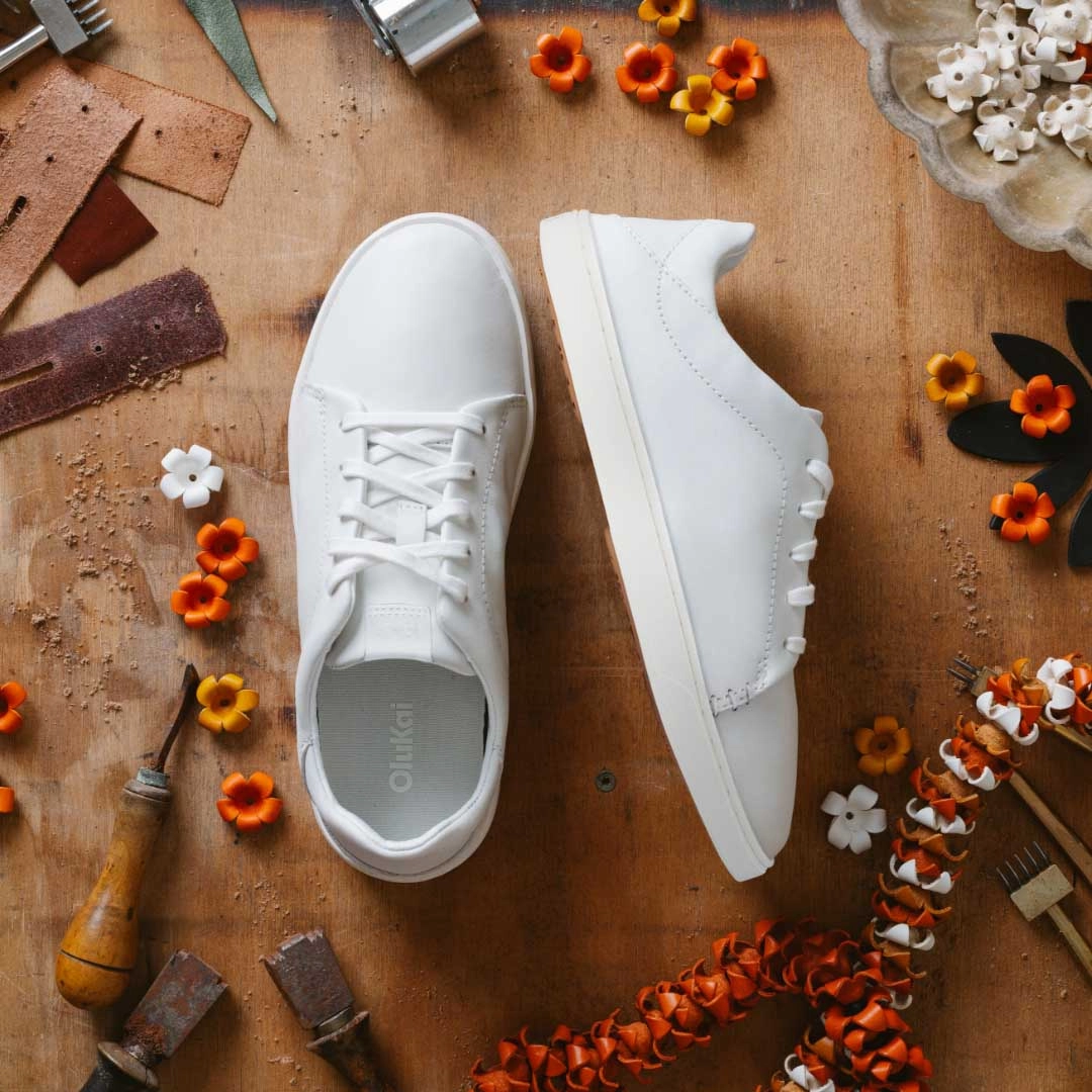 Pehuea L?? ??Ili - White EasyClean Sock Like Fit Tech