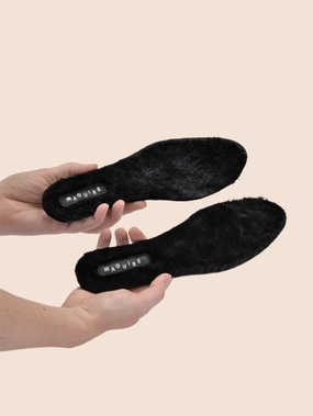 Travel purpose Reinforced Form Mountain Climber Shearling Insoles