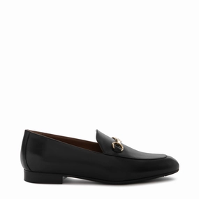 Vend?me Fleur black calfskin leather loafers dancing - style anti - odor - level