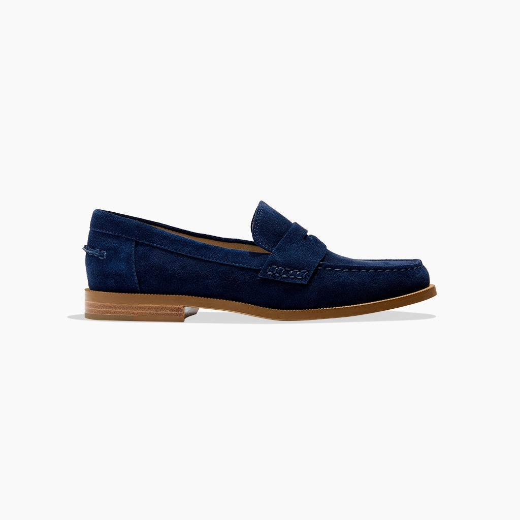 Tipson Suede Penny Loafer Support Glow Evening Ease