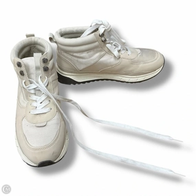 Active Zone Velcro Strap Shoes Sneakers By Madewell In Cream, Size: 8