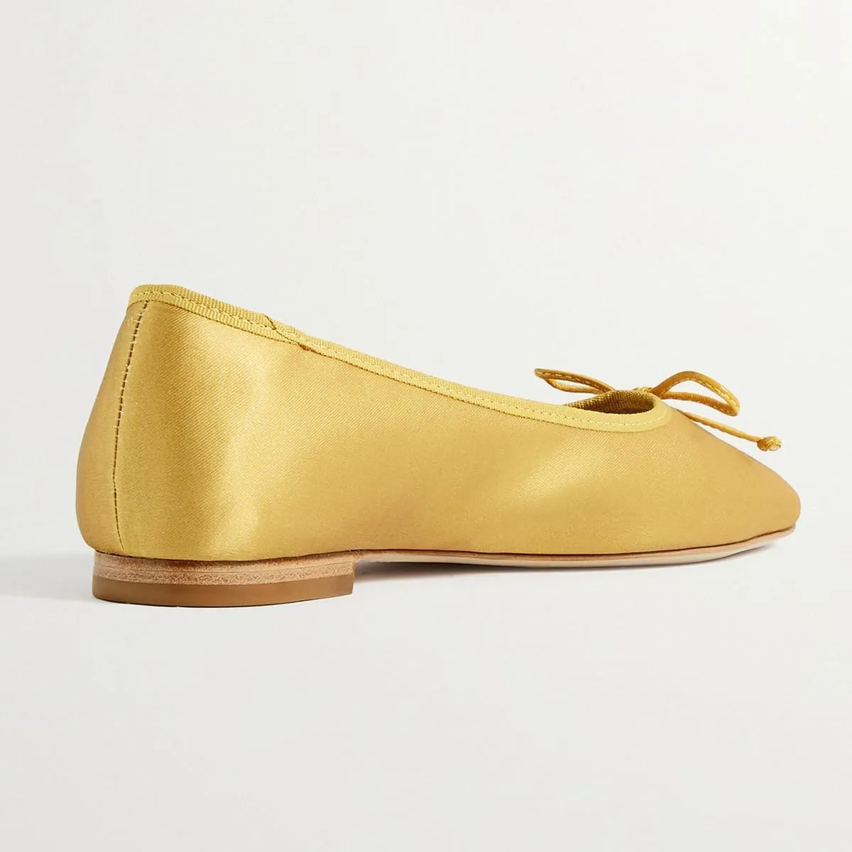 SHODENSE Women Satin Flats Shoes Bow Square Closed Toe Slip On Ballet Flats Slip On Comfortable Flat Heel Office Work Shoes Girls Driving Flats Club Church Spring Fall Dance Dress Flats 4-11 M US
