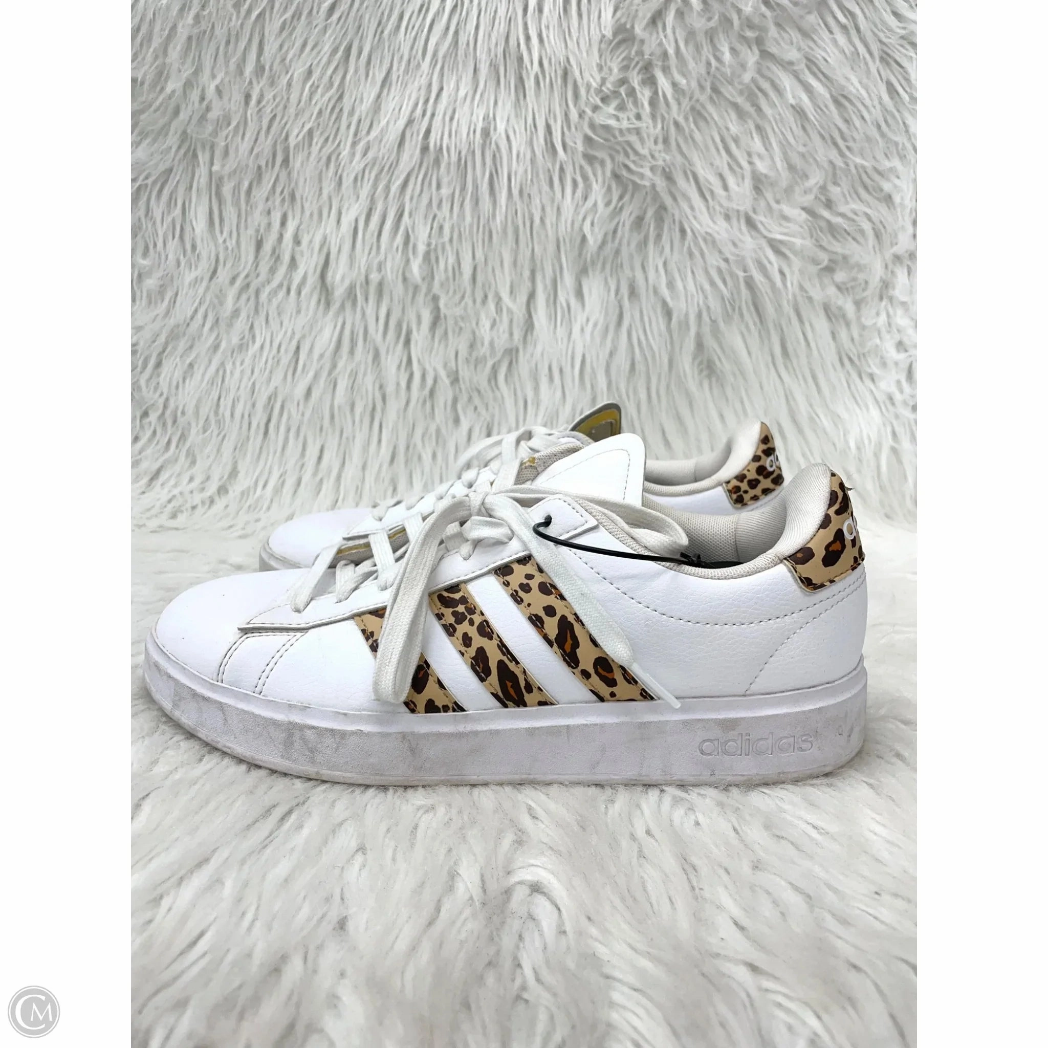 Outfit Blend Strong Cushion Shoes Sneakers By Adidas In Animal Print, Size: 8.5
