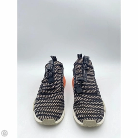 Compression Resistant Sole Outdoor Stroll Shoes Sneakers By Adidas In Black & Tan, Size: 7.5