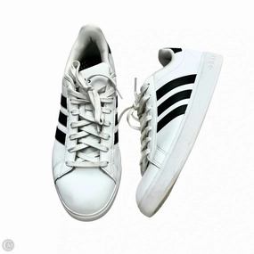 Fit Flex High Density Shoes Sneakers By Adidas In Black & White, Size: 10