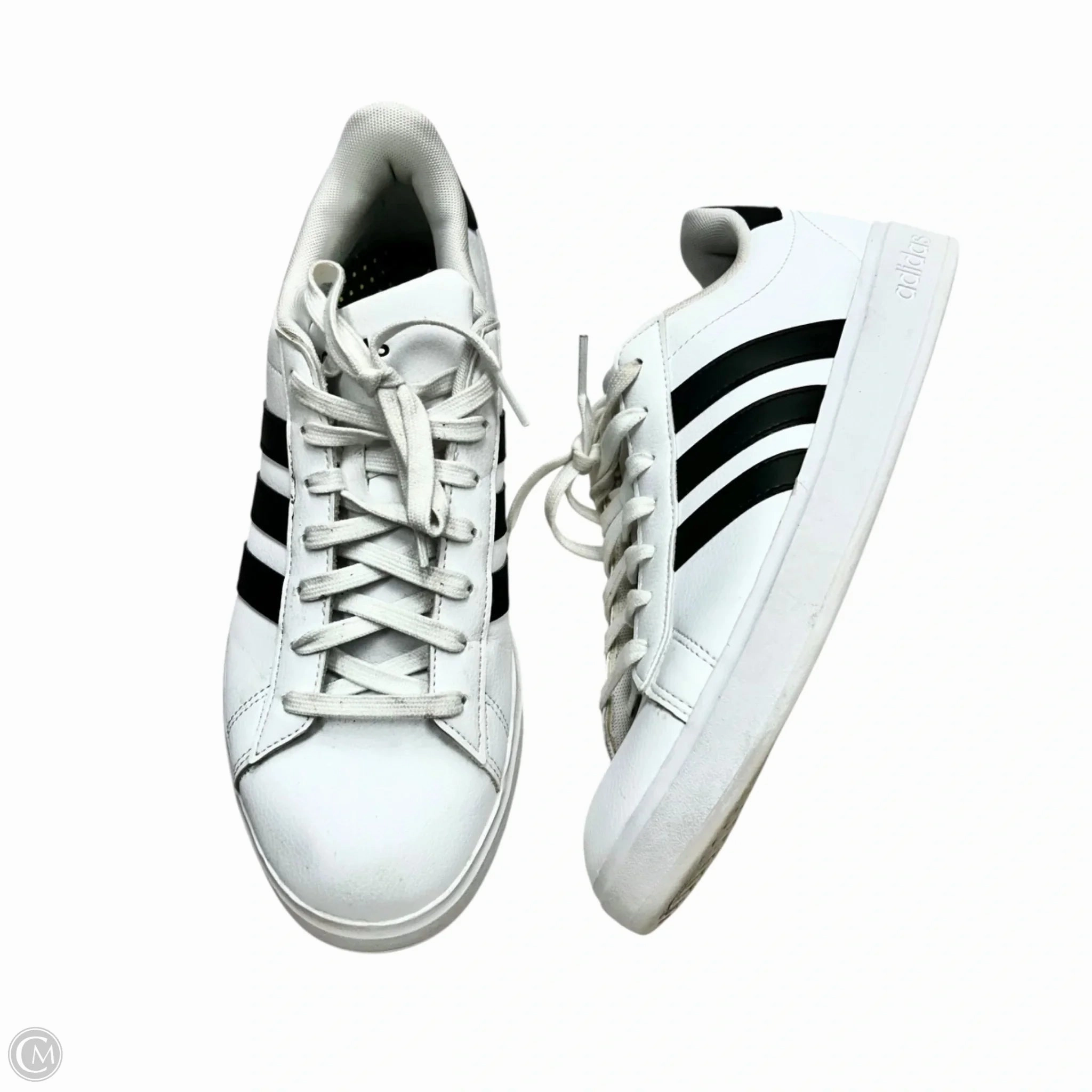 Fit Flex High Density Shoes Sneakers By Adidas In Black & White, Size: 10
