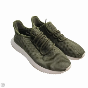 Shoes Sneakers By Adidas In Green, Size: 6 Microfiber Overlay Athleisure Fit