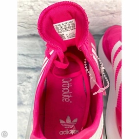 Universal Look Impact Absorbing Insoles Shoes Sneakers By Adidas In Pink & White, Size: 8