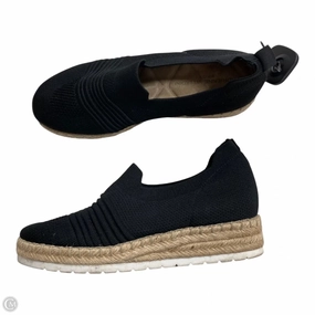 Cushioned look SlimFit Shoes Sneakers By Adrienne Vittadini In Black, Size: 8