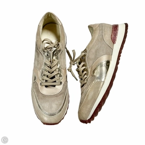 Shoes Sneakers By Agl In Tan, Size: 9 Neutral Control High Support