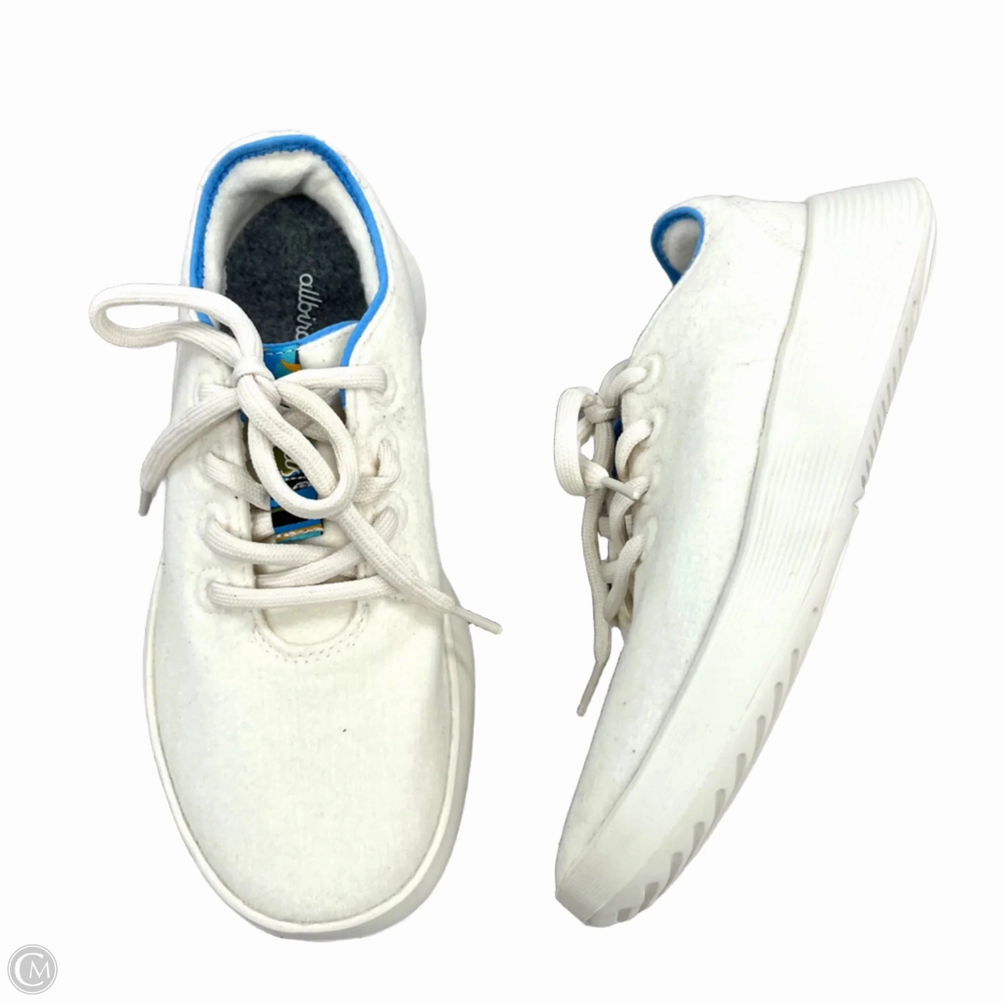 Shoes Sneakers By Allbirds In Cream, Size: 7 Seamless 3D Knit Trail Style
