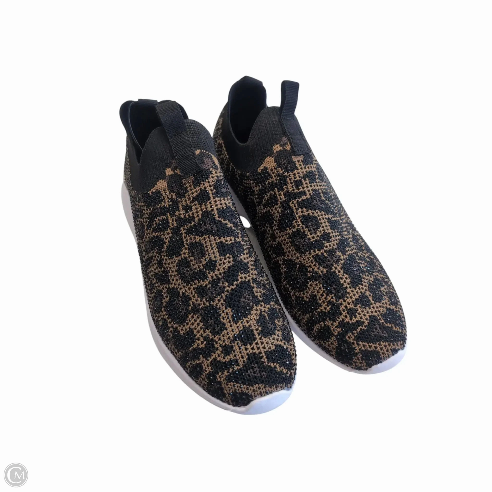 Vibration Dampening Shoes Sneakers By Anne Klein In Animal Print, Size: 8.5
