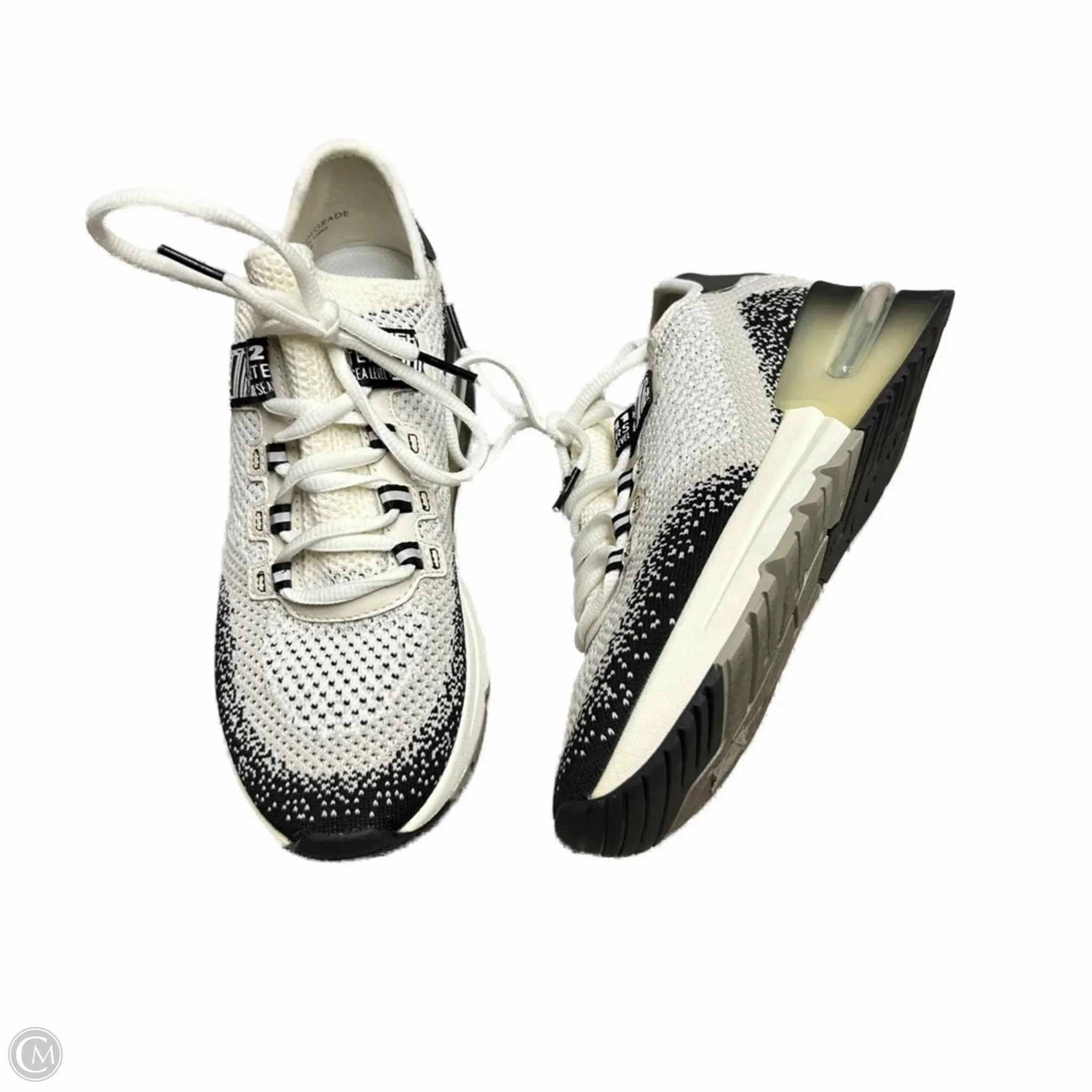Shoes Sneakers By Ash In Black & White, Size: 5.5 All Day Comfort Design