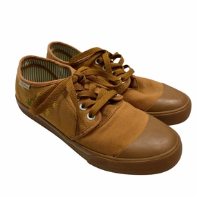 Vibrant fit suede upper Shoes Sneakers By Bangs In Tan, Size: 7
