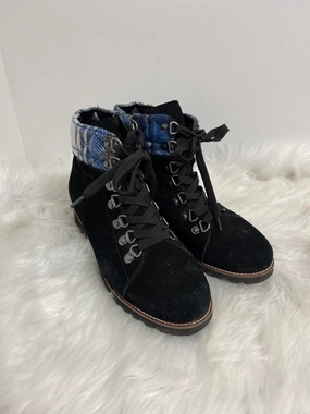 Shoes Sneakers By Blondo In Black & Grey, Size: 9.5 ToeBumper Reinforced Heel Counter