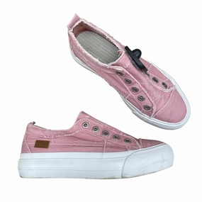 ToeBumper Shoes Sneakers By Blowfish In Pink & White, Size:7.5