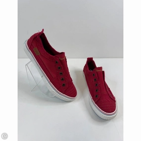 Shoes Sneakers By Blowfish In Red & White, Size: 10 Built To Move