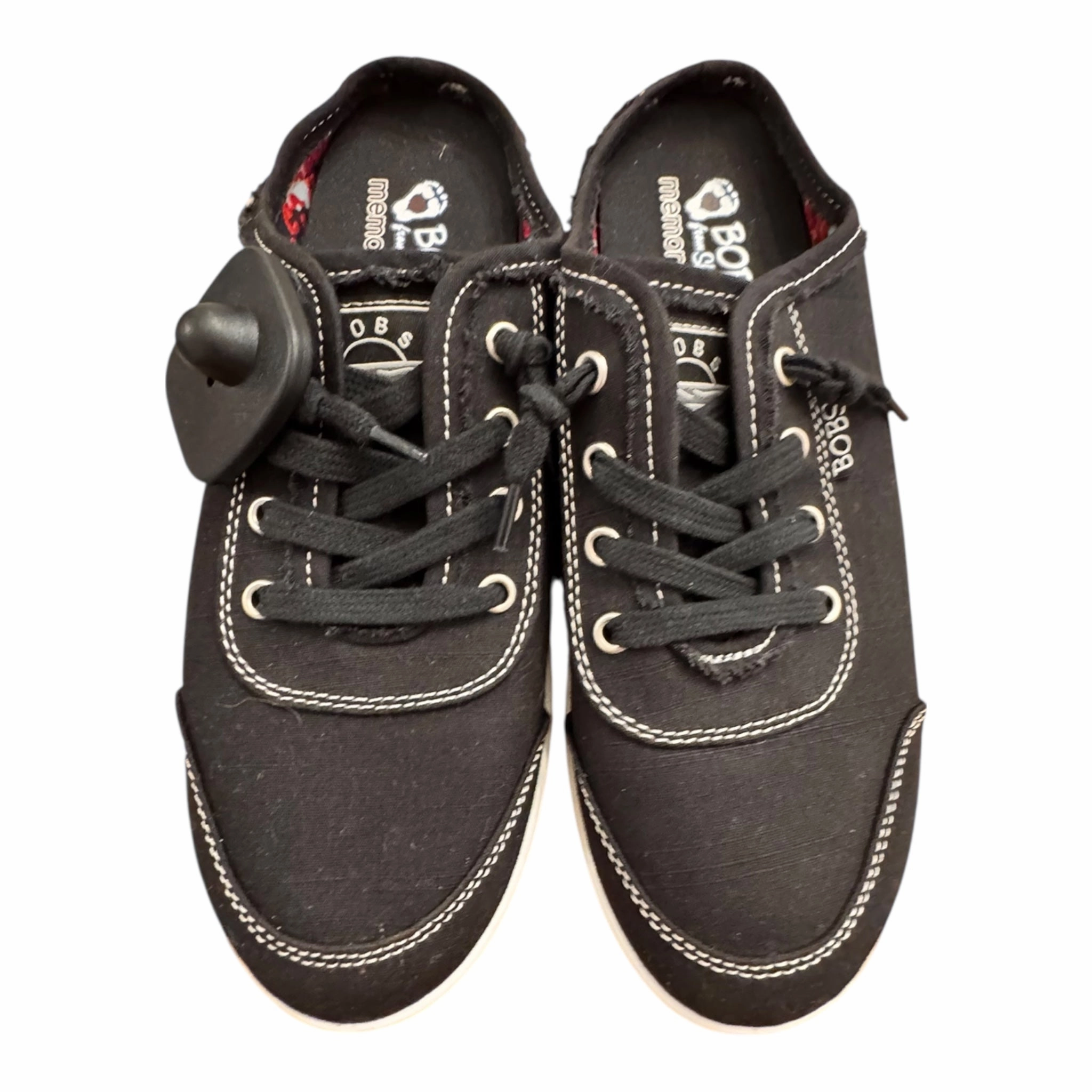 Shoes Sneakers By Bobs In Black & White, Size:7 Stabilizing Plate Barefoot Shoe Tech