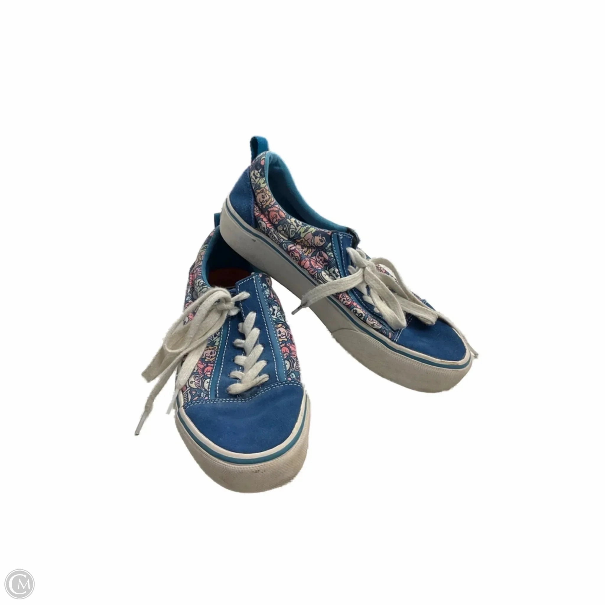 Shoes Sneakers By Bobs In Blue, Size: 8 Heat Sealed Reinforcements Molded TPU Stabilizer
