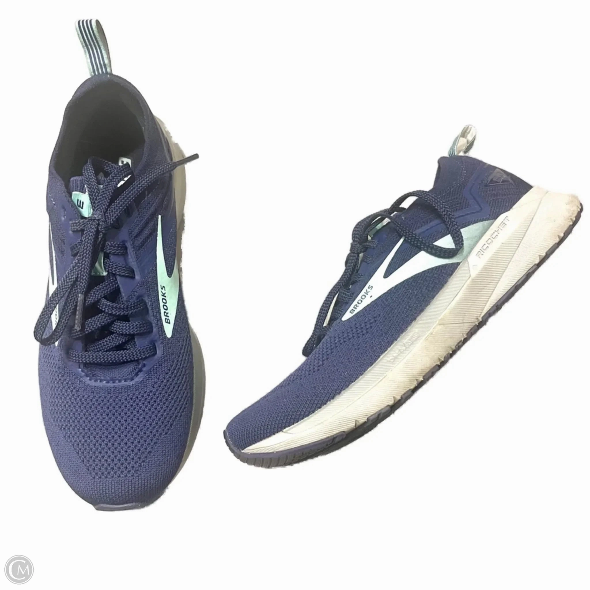 Shoes Sneakers By Brooks In Blue, Size: 7.5 Stitchless Design