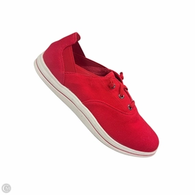 Shoes Sneakers By Clarks In Red, Size: 7.5 Office Casual Jump High