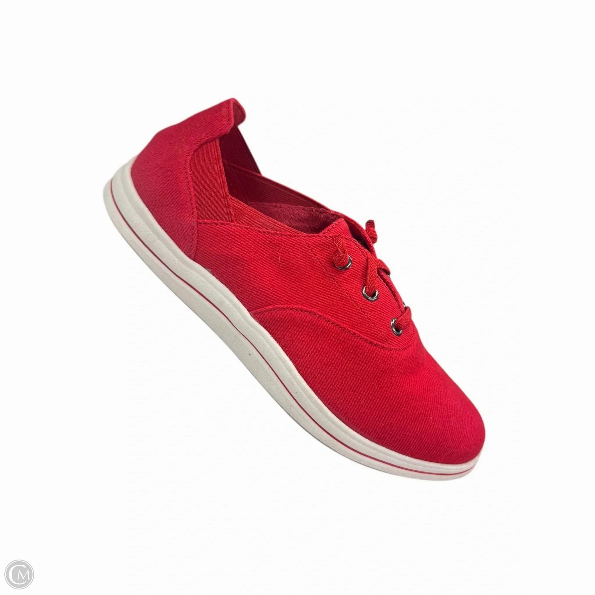Shoes Sneakers By Clarks In Red, Size: 7.5 Office Casual Jump High