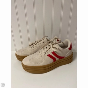 Quick Fit Shoes Sneakers By Clothes Mentor In Beige, Size: 8