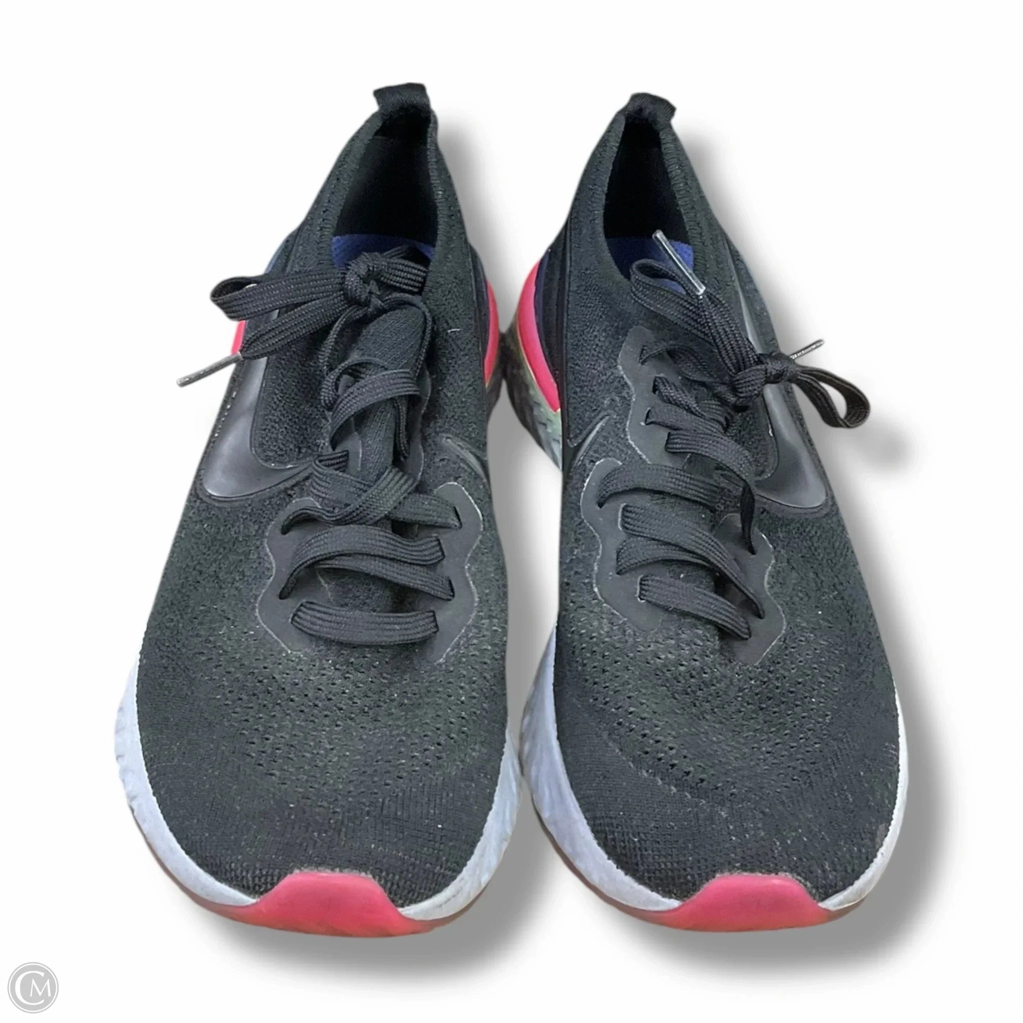 Reliable Wear Shoes Sneakers By Clothes Mentor In Black & Pink, Size: 8.5