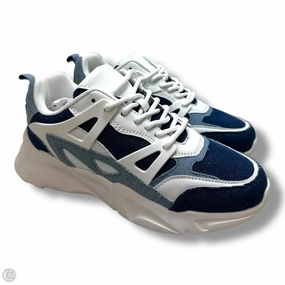 Swift Step Blown Rubber Traction Shoes Sneakers By Clothes Mentor In Blue Denim, Size: 7