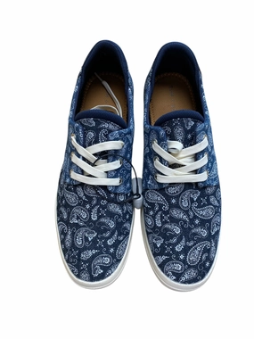 Shoes Sneakers By Clothes Mentor In Blue, Size: 9 Leather EverydayUse
