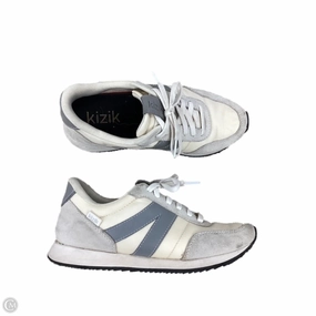 Shoes Sneakers By Clothes Mentor In Cream & Grey, Size: 7.5 Weatherproof Design Running Errands