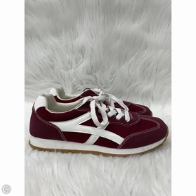 Shoes Sneakers By Clothes Mentor In Maroon, Size: 9 Non Slip Outsole