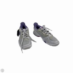 Street Touch Outdoor Walking Shoes Sneakers By Clothes Mentor In Purple & White, Size: 8