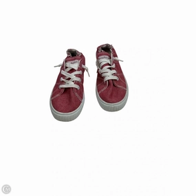 Shoes Sneakers By Clothes Mentor In Red & White, Size: 8.5 Motion Control Arch