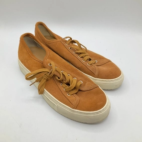 Ankle Hugging Collar Shoes Sneakers By Cma In Brown, Size: 7