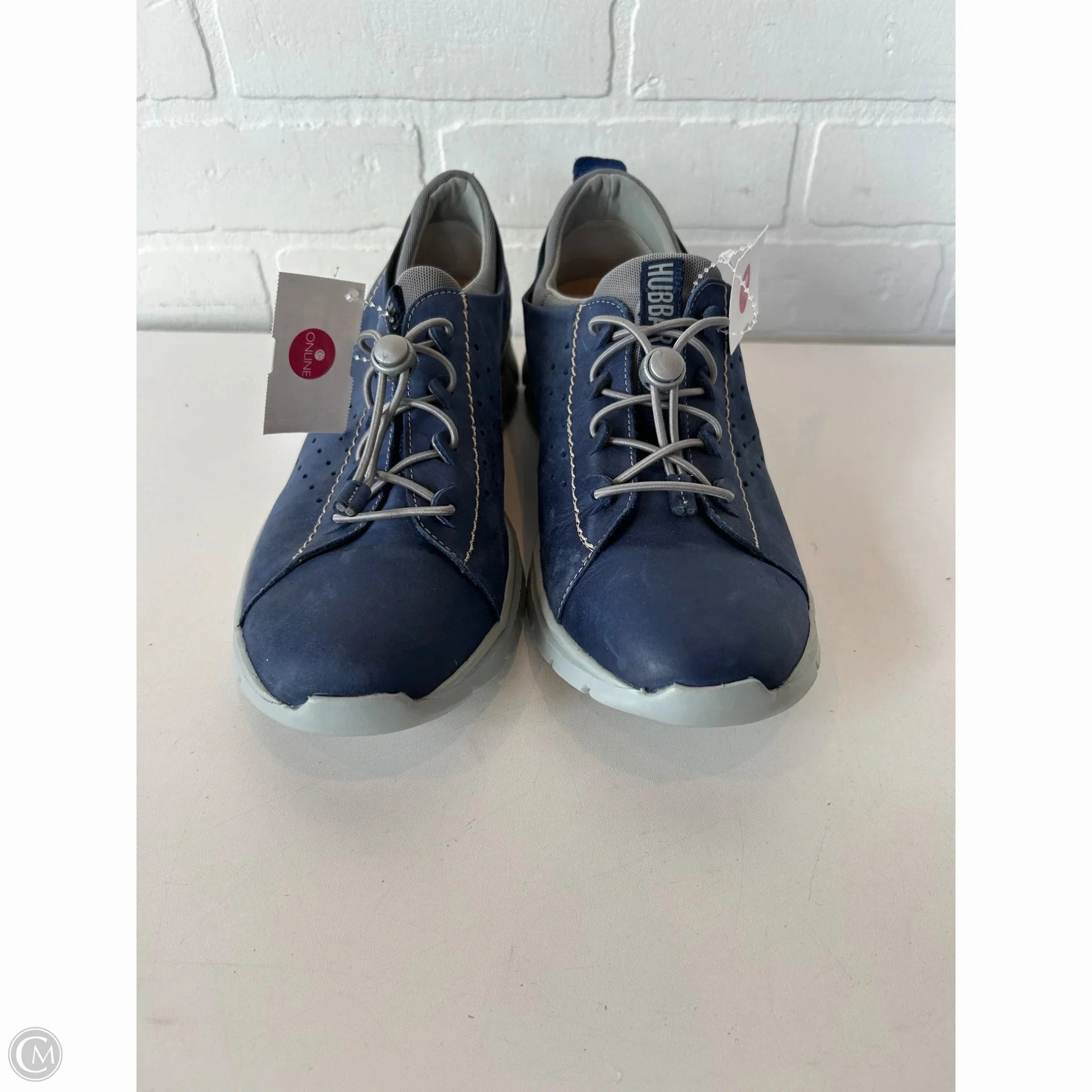 Shoes Sneakers By Cmb In Blue & Grey, Size: 9 Micro Perforation Ventilation