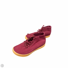 Foot Relax Ankle Support Features Shoes Sneakers By Cmc In Red, Size: 8
