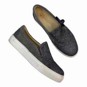 No Tie Friction control Shoes Sneakers By Cmc In Silver, Size: 7.5