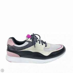 Durable Outsole Design Well Cushioned Shoes Sneakers By Cole-haan In Black & Pink, Size: 9.5