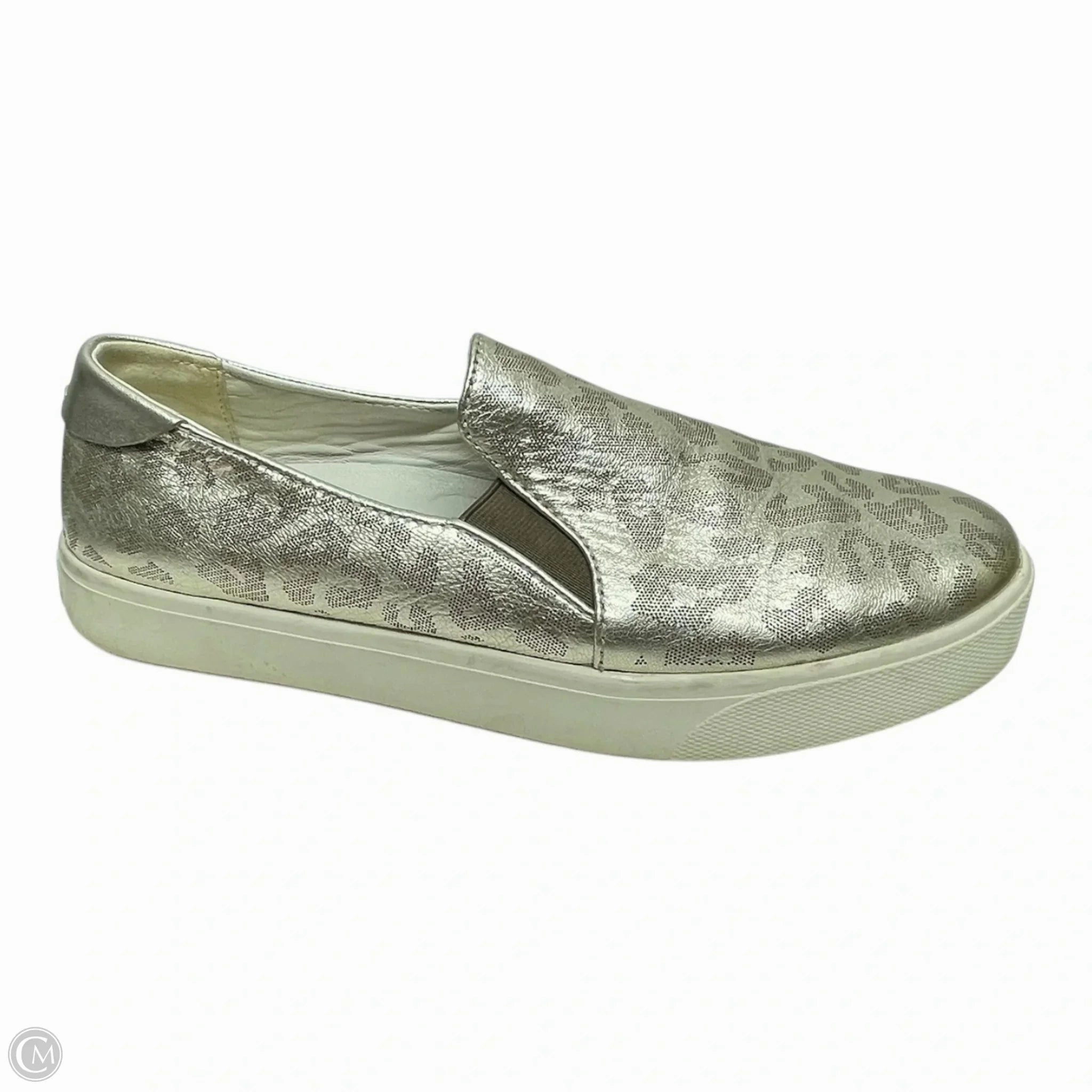Sleek Form Shoes Sneakers By Cole-haan In Gold, Size: 8