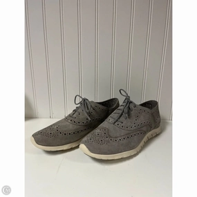 Retro-inspired cushioning Shock Dispersing Plate Shoes Sneakers By Cole-haan In Grey, Size: 8.5