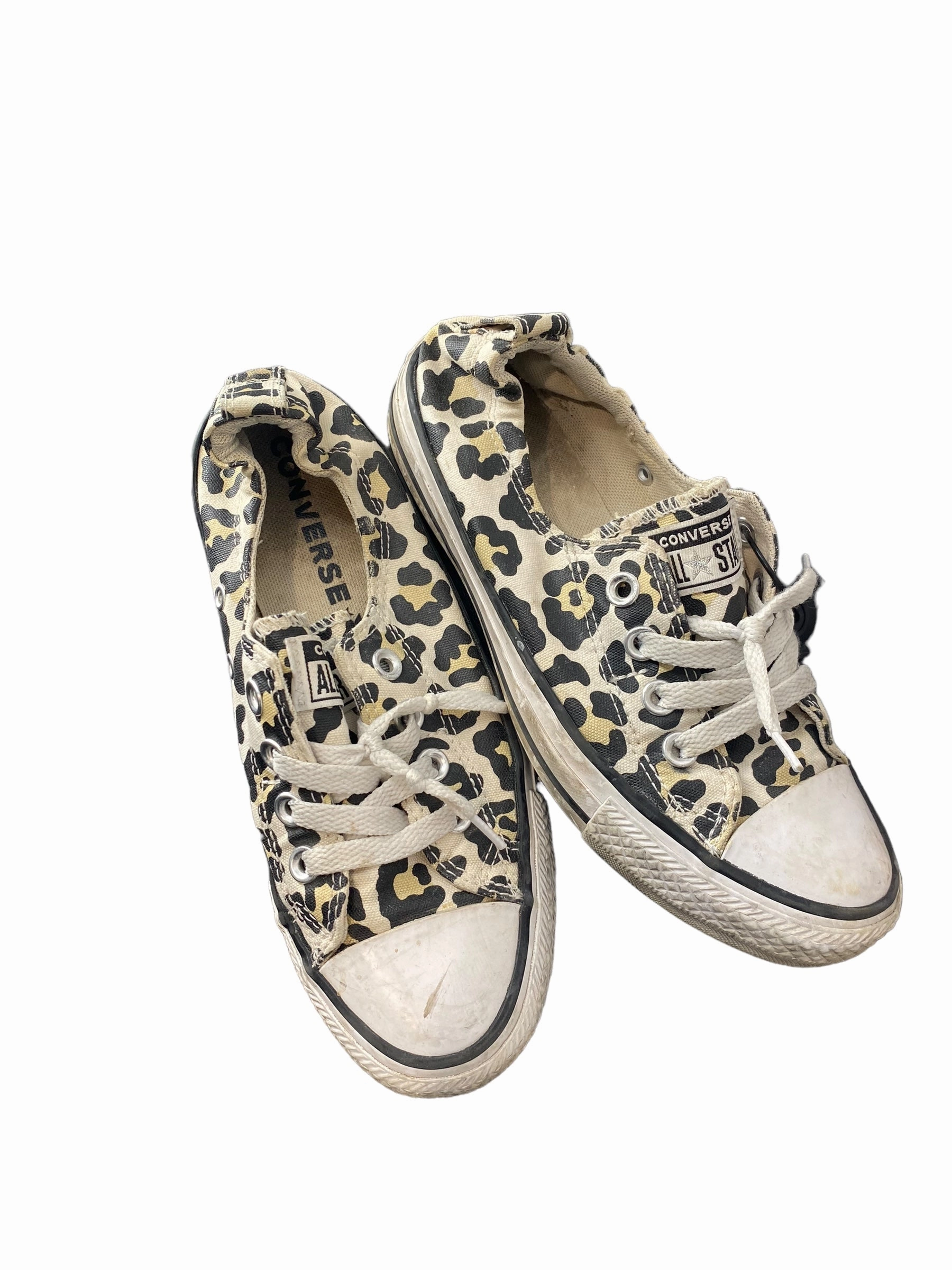 Shoes Sneakers By Converse In Animal Print, Size: 8.5 Knit Surface All Activity