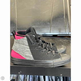 Shoes Sneakers By Converse In Black & Pink, Size: 6.5 Reinforced Eyelets Durable flexibility