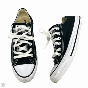 Adjustable lacing Tough Build Shoes Sneakers By Converse In Black & White, Size: 7