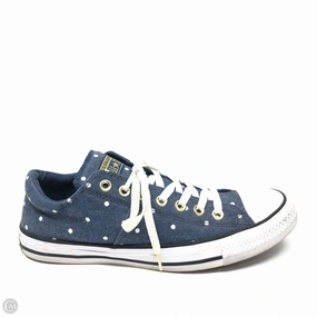 Slip On Mechanism Shoes Sneakers By Converse In Blue & White, Size: 10.5