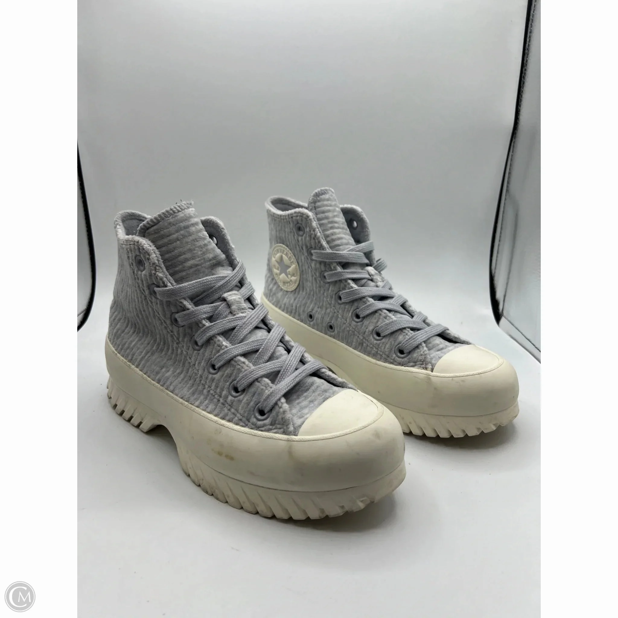 Durable Outsole Rubber Shoes Sneakers By Converse In Blue, Size: 5